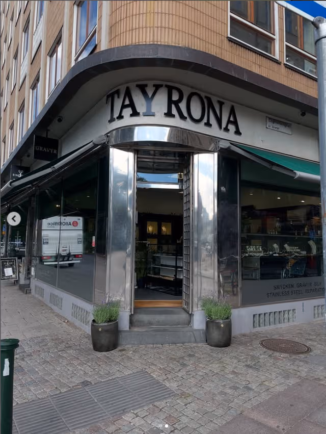 Tayrona Smycken vid Gustav Adolfs torg, Stora Nygatan